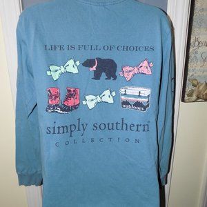 Simply Southern Life Is Full Of Choices LS Shirt
